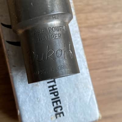 Vintage Dukoff Miami Silverite Metal Alto D7 Saxophone Mouthpiece image 2