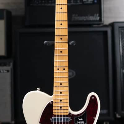 Fender Player II Modified Telecaster Electric Guitar - Olympic Pearl with Gig Bag image 5