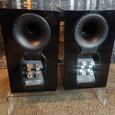 Bowers & Wilkins SpeakersBowers & Wilkins CM1 S2 are premium 2-way compact bookshelf speakers 90s - Piano black image 6