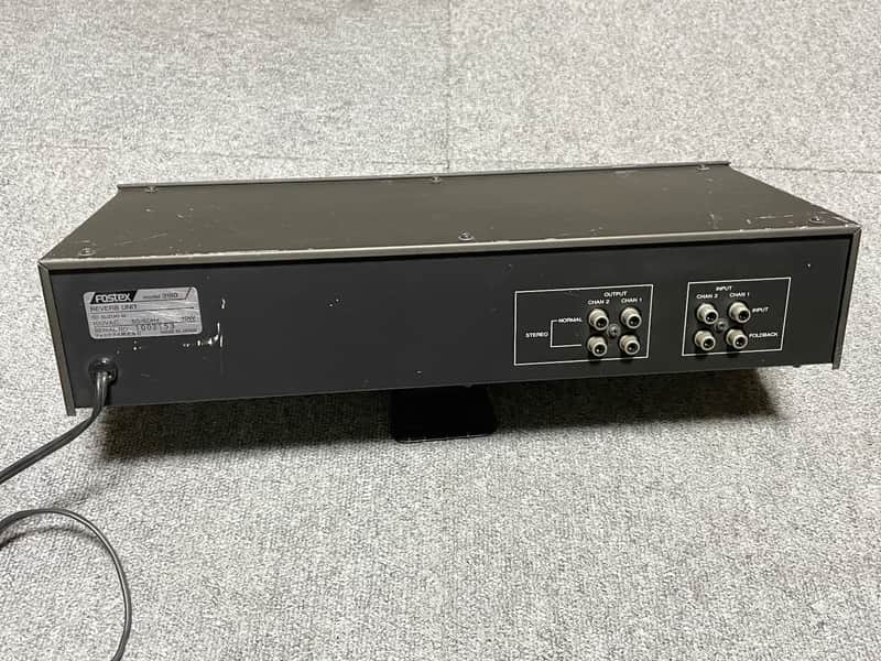 Fostex model 3180 Spring reverb unit MIJ | Reverb