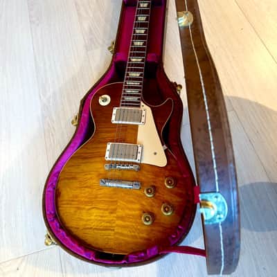 Gibson Custom Shop True Historic '59 Les Paul Reissue 2015 - 2016 - Aged Vintage Cherry Sunburst image 4