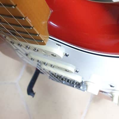 Fender "Squier Series" Standard Stratocaster with Maple Fretboard 1995 - Torino Red image 11