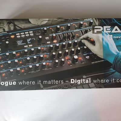 Novation Peak 8-Voice Desktop Synthesizer 2017 - Present - Black image 3