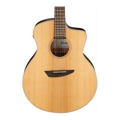 Ibanez PA230E 6-String Acoustic Electric Guitar (Natural Satin) image 2