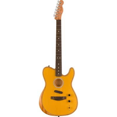 Fender Player Acoustasonic Telecaster - Rosewood Fingerboard, Butterscotch Blonde image 17