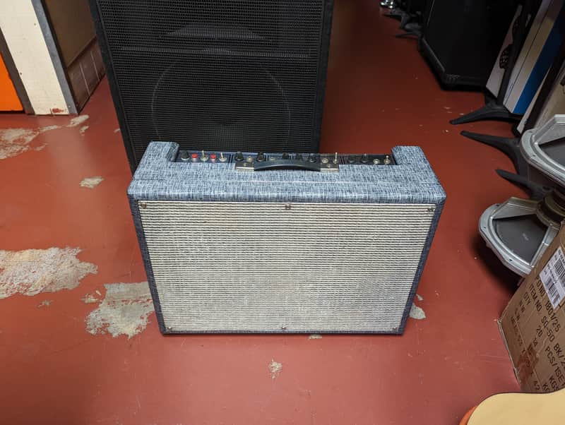 1965 Supro Big Star 2 x 12" Tube Guitar Combo Amp - Looks Excellent - Sounds Great! image 1