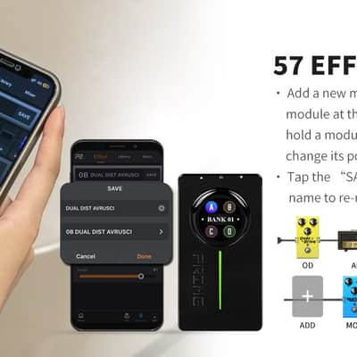 MOOER PRIME P2 Portable Smart Effect Player provides 80 preset tone positions for 134 effect models and supports tone cloud,price include the import duty to US buyer image 11