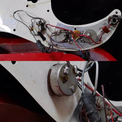 1969 Fender Precision Bass PJ Specs Fiesta Red Refin w/ OHSC Cheney England image 20