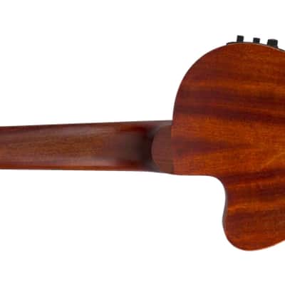 Gretsch G9121 Tenor Electro Ukulele with Gig Bag, Honey Mahogany Stain image 2