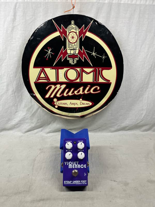 Stomp Under Foot Violet Menace Fuzz Pedal image 1