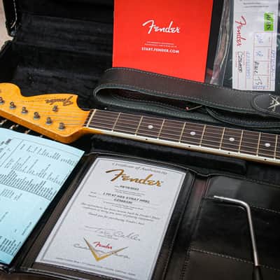 FENDER USA Custom Shop Ltd '67 Reissue Stratocaster Relic "Graffiti Yellow" (2023) image 3