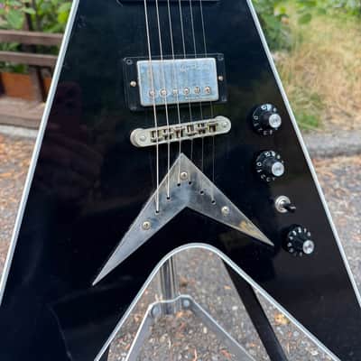 Gibson Custom Shop Dave Mustaine Signature Flying V EXP 2022 - Ebony VOS image 2
