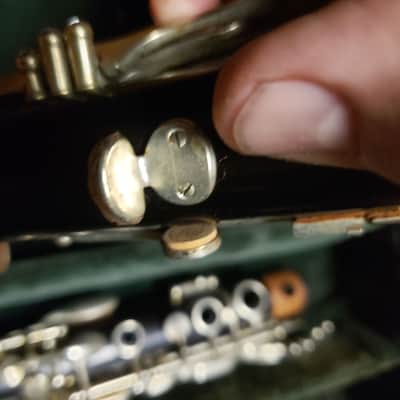 Crazy Rare Vintage G. Leblanc Enhanced A Clarinet! Repadded, Left Eb, Key Of A! image 15