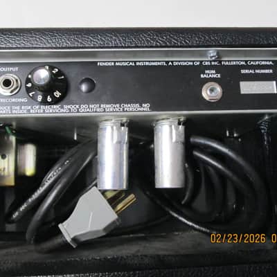 Fender Bassman 20 1983 image 7