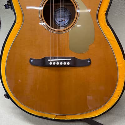 California Vintage Malibu Acoustic Electric WITH FACTORY HARD CASE, MINT! 2023 - Present - Aged Natural image 7