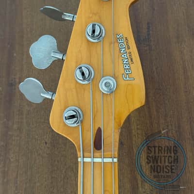 Fernandes Precision Bass, Limited Edition, PB40, Black, MIJ, 1982 image 9