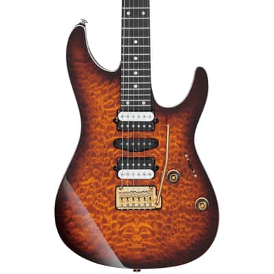 Ibanez AZ47P1QM DEB Premium Electric Guitar. Dragon Eye Birst image 1