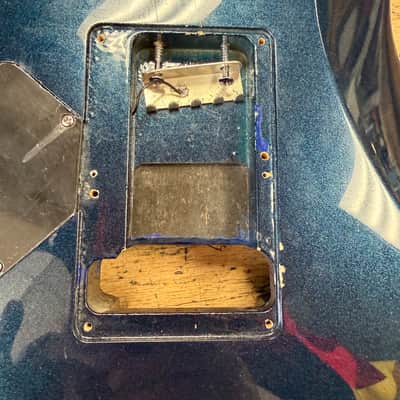 Used Ibanez RG1570 Prestige Team J. Craft Electric Loaded Guitar Body 2002 - Mirage Blue Made in Japan image 19