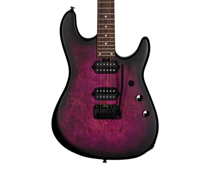 Sterling by Music Man Richardson Cutlass 6 - Cosmic Purple Burst Satin - B Stock image 1