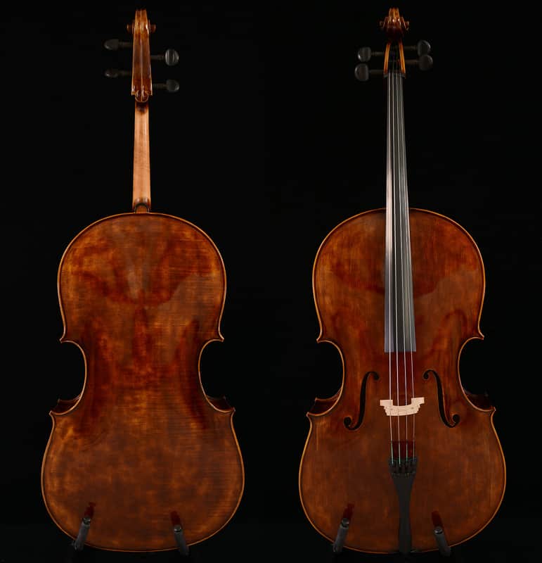 Great Value 4/4 Cello Montagnan Cello European Wood No.W-023 image 1