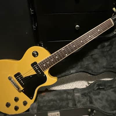 Gibson Les Paul Junior 2014 - TV Yellow Les Paul Junior w/Lollar 5% Underwound P90s and Music City tailpiece image 2
