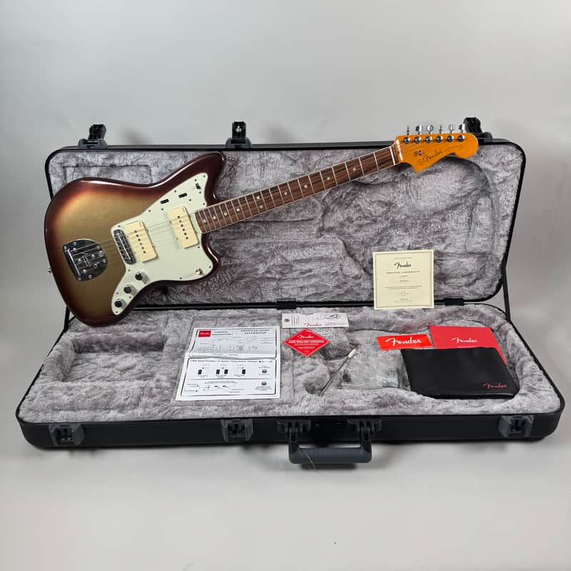 2023 Fender American Ultra Jazzmaster Mocha Burst image 1
