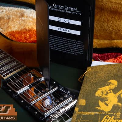 GC EXCLUSIVE! Gibson Custom Shop SG Standard Fat Neck 3-Pickup 2020 - Antique Metallic Teal image 9