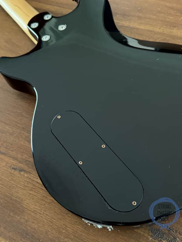 BC Rich Marion Guitar, Black Burst Quilt/Flame, 2000s | Reverb