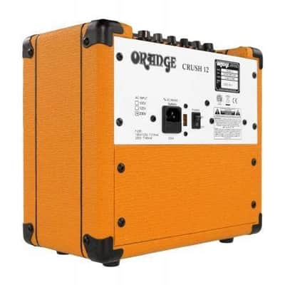 Orange Amplification Crush 12 12-Watt 1x6" Guitar Combo Amplifier Orange image 3