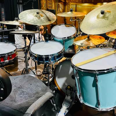 David Garibaldi's Tower of Power, 14" Hand Hammered HH Thin Crash Cymbal 1990's, 790g image 10