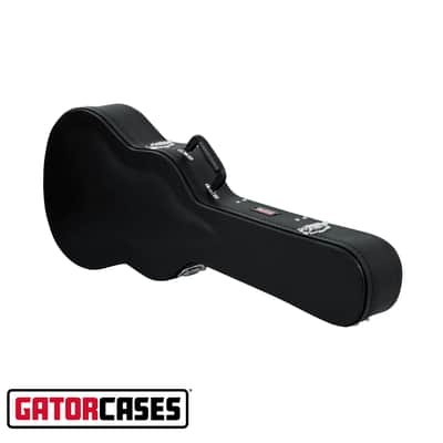 Gator Cases Hard-Shell Wood Case for 3/4 Size Acoustic Guitars; (GWE-ACOU-3/4) image 1