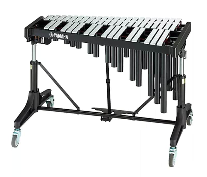 Yamaha YV-2030MS 3.0 Octave Standard Vibraphone Regular Silver Bars Concert Frame with Motor image 1