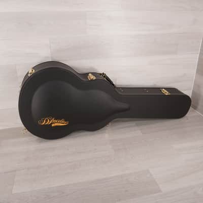D'Angelico Deluxe EXL-1 Hollow-body Electric Guitar - Matte Yellow image 3