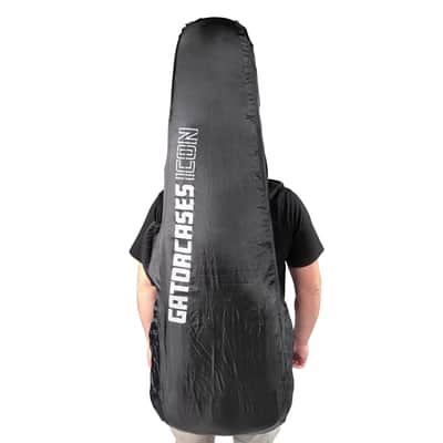 Gator Cases G-ICONELECTRIC Borsa ICON chitarra elettrica Nero image 10