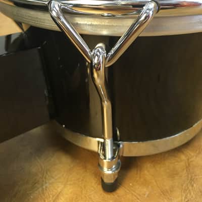 Gon Bops Special Edition Alex Acuna Bongos Ebony Lacquer image 6