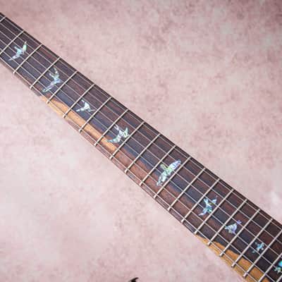 PRS USA Paul Reed Smith Wood Library Special 22 Semi Hollow 10-Top "Copperhead Burst" (2024) image 11