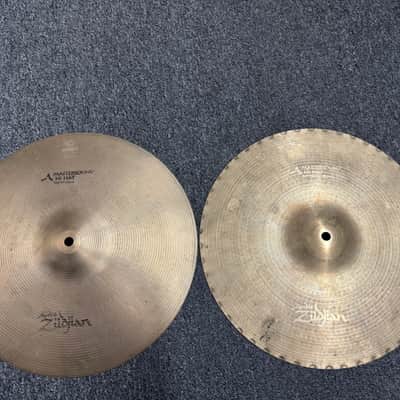 Zildjian 14" A Series Mastersound Hi-Hat Cymbals (Pair) 2013 - Present - Traditional image 1