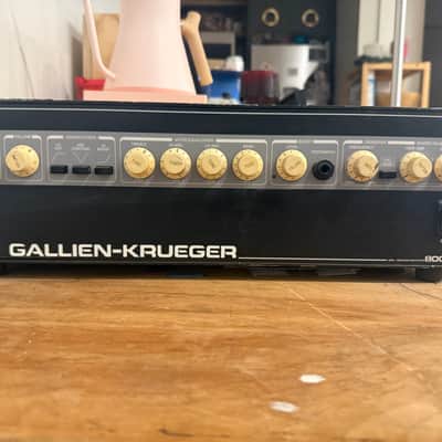 Gallien-Krueger 800RB 300 / 100-Watt Bi-Amp Bass Amp Head 1990s - Black image 1