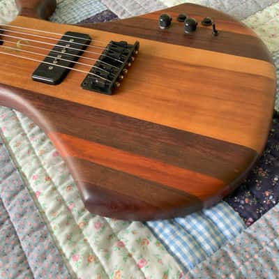 JD Guitars KS-2 Stunning Woods, Cherry, Purpleheart, Walnut & African Padauk image 3