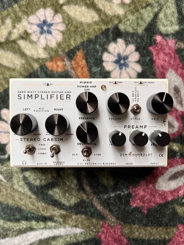 DSM Simplifier Guitar Amp Pedal image 1