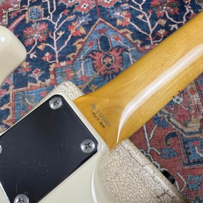 *Video* 1968 Fender Stratocaster Reissue Model ST68-92TX Made in Japan - 2006 image 17