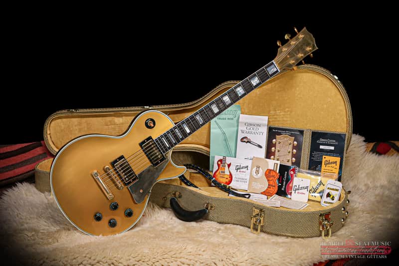 2007 Gibson Custom Shop 50th Anniversary ’57 Les Paul Custom “Gold” image 1
