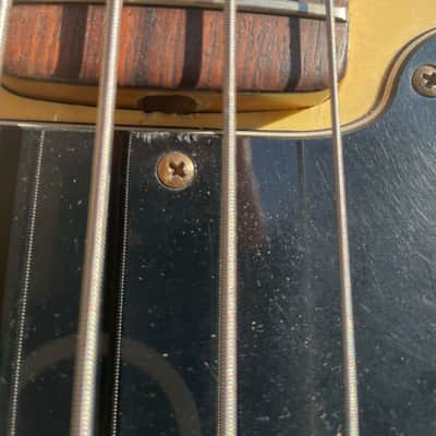 Fender Musicmaster Bass 1972 - 1979 - Olympic White image 12