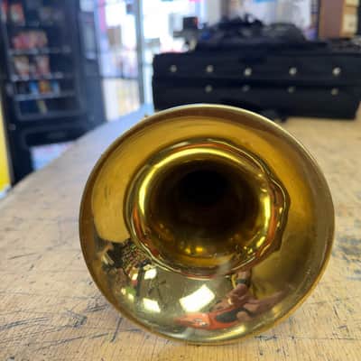 Vintage The Martin Imperial Bb Trumpet with Case and Mouthpiece Just Serviced Made in the USA image 7
