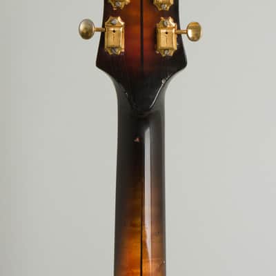 Mosrite /Gretsch Country Gentleman Custom Thinline Hollow Body Electric Guitar, c. 1959, period black hard shell case. image 6