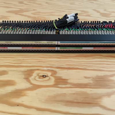 Switchcraft TTP96ASFNX 96 way (2x48) Bantam Patchbay + Cables image 8
