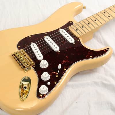 Fender Mexico Deluxe Player Stratocaster Honey Blonde image 1