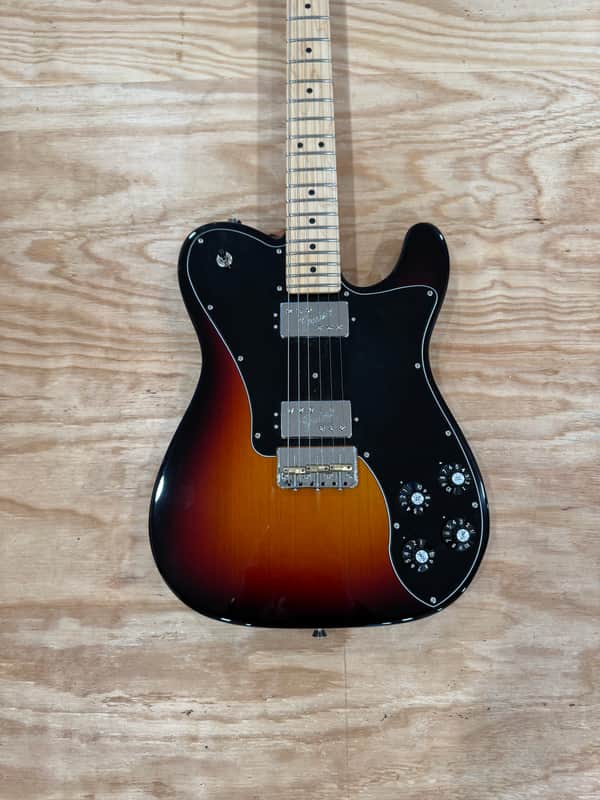 Fender American Professional II Telecaster Deluxe with Maple Fretboard 2020 - Present - 3-Color Sunburst image 1