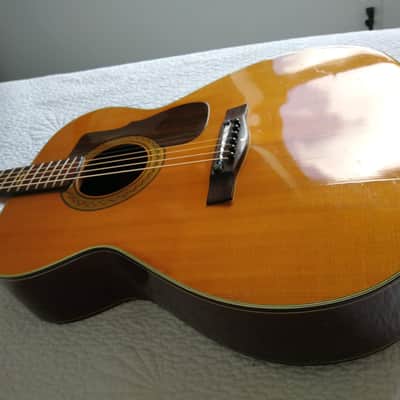 Ventura Bruno V-12 Acoustic Guitar Vintage - Made in Japan (See Video) image 5