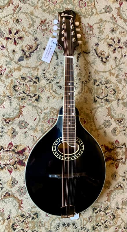 Eastman MD404-BK Oval Hole A-Style Mandolin image 1